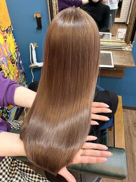 ピンクベルベット(PINKVELVET) 髪質改善メニュー◎まろやかベージュ