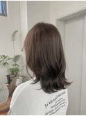 髪質改善/セミディ/シアーカラー/ダークアッシュ/魅力倍増カール