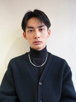 センターパート/ニュアンスパーマ