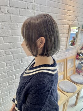 デイジー インデックスヘア 大島店(DAISY index hair) 20代30代40代似合わせカット白髪ぼかしハイライトカラー大島ボブ