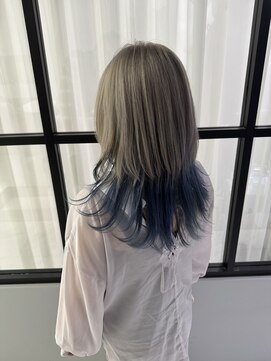 ヴァイス 新宿店(VAICE) インナーカラー×ウルフカット