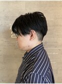 センター分マッシュ