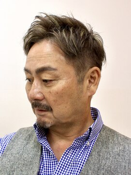 クレス 戸田店 メンズ店(CLESC) 脱白髪染めブリーチメッシュ