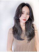 【銀座有楽町】韓国ウェーブ×ロングレイヤーヘア