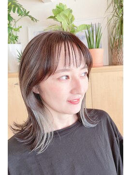 テカラ(tecara) 外ハネインナーカラー