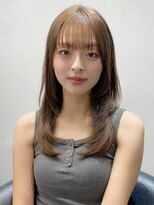 エトラ 渋谷店(etora)&nbsp;小顔 美髪 レイヤーカット イメチェン ワイドバング"