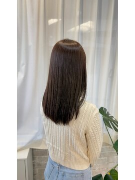 アムプリエ(Ame briller) 透明感カラー・オリーブベージュ・ブリーチなしカラー