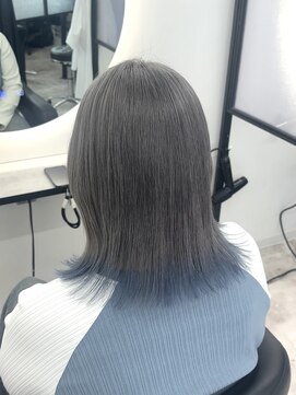 シーバイスリー 綱島(C×3) エンドカラー × シルバーグレージュ × ライトブルー