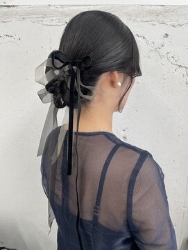 ソーソー(SoSo) ショートボブハイライトレイヤーカットヘアセット髪質改善天文館