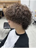 福岡プードルパーマハードスパイラルパーママッシュメンズパーマ