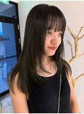 【yosuke】明るめベースからワンカラーでオリーブカラー