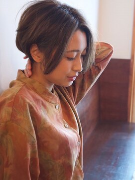 コモン 学芸大学(COMON) 暗めカラー/フェイスフレーミング[学芸大学駅/ドライカット]