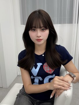 アマトウキョウスマートサロン(AMA TOKYO×Smart Salon) くびれレイヤー/顔まわりカット/レイヤーカット/小顔ヘア