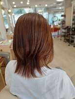 ヘアーズ 本店(HAIRZ)&nbsp;《HAIRZ 》藤井☆ウルフレイヤー、スモーキートパーズハイライト