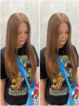 ローリン(Rolling) 【LINA】10代/20代/セミロング/ミルクティーベージュ/天神大名