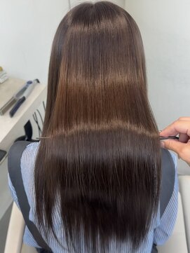 エン 栄店(enne) ココアベージュ/クラゲヘアー/レイヤー/小顔/ココアブラウン/栄