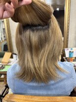 アンフィシュピトロワ(AnFye spi tlow) ブリーチ毛も高難易度縮毛矯正でツヤツヤの艶髪♪