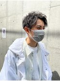 サーフカール/フェザーパーマ/刈り上げセンターパート/溝の口