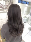 透明感グレージュ