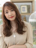 カバーヘア ブリス 大宮西口(COVER HAIR bliss)&nbsp;ゆるふわロング/チョコレートブラウン/透明感カラー/ラフパーマg