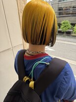 バローチェ 大阪 堀江(Barouche)&nbsp;【Barouche/中島綾子】アンブレラカラー/ボブ/イエロー/堀江