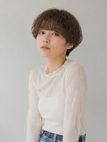 きいろのゾウ&nbsp;マッシュショート/ニュアンスパーマ/アッシュベージュカラー