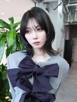 アルバム 池袋(ALBUM) ミディアムレイヤーくびれミディ_F21596
