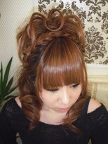 ヒスヘアー クリエイティブスペース(hys hair creative space by lauto)&nbsp;ふわふわ編みこみハーフアップ