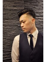 プレミアムバーバー 赤坂店(PREMIUM BARBER produce by HIRO GINZA) フェード調バーバースタイル＜赤坂＞＜理容室＞