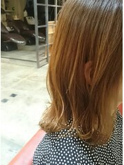 [RITA Hairs]秋の艶カラー×オレンジベージュ☆