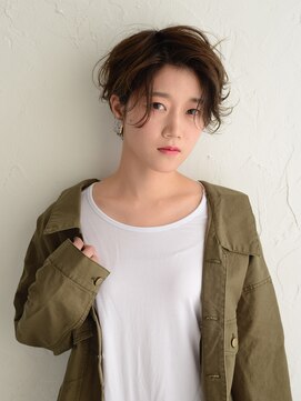 アース コアフュール ボーテ 成田店(EARTH coiffure beaute) くせ毛風☆セミウェットヘア