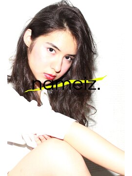 ネイミーズ 横浜関内(nameiz.) 【横浜美容室ネイミーズ】黒髮＿パーマヘア