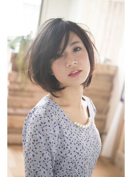 ヘアーミューズ リベロ(hair muse Livero) 【Livero】大人ボブ×黒髪 3