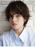 M.SLASH馬車道/ハンサムショートウルフ/シークレットハイライト