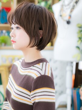 カバーヘア ブリス 川口(COVER HAIR bliss) ■ナチュラルカラーフェミニンマッシュ106-2★川口20代30代40代