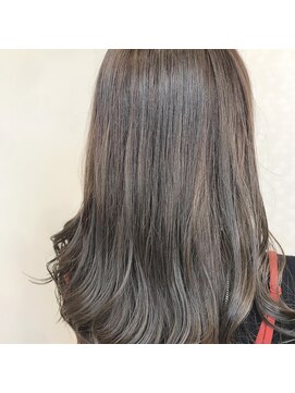 ヘアーアンドメイク ドレス(DRESS) 透明感オレンジ色消しカラー