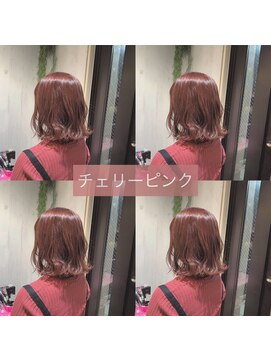 ネクストハラジュク(NEXT HARAJUKU) チェリーピンク[原宿/表参道/明治神宮前/髪質改善/前髪/学割U24]