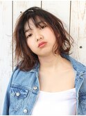 【 mist 】 ゆるふわ切りっぱなしボブ（金沢文庫/金沢八景）