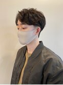 韓国ニュアンスパーマ センターパート