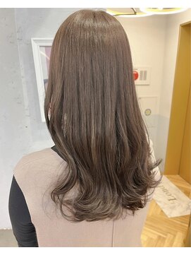 ロンドプランタン 恵比寿(Lond Printemps) ヌーディカラー/韓国風ラフウェーブ/ロング