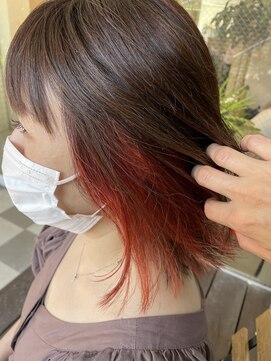 ダブル(W) 【hair salon W】インナーカラー