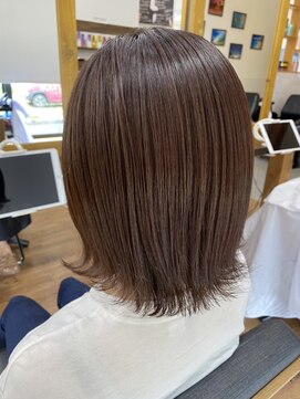 ルッカヘアガーデン バイ ラッシュゴールド(RUCCA HAIR GARDEN by LUSH GOLD) 外ハネ