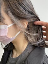 ロックス バイ マグ 松本(rocks BY MAG)&nbsp;10代20代30代/大人可愛い/インナカラーグレーホワイトボブディ