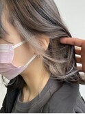 10代20代30代/大人可愛い/インナカラーグレーホワイトボブディ