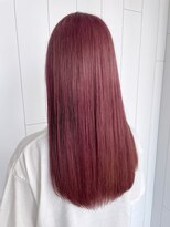 アルバム 池袋(ALBUM) ピンクロング_グレージュカラーボブウルフ_ba410143