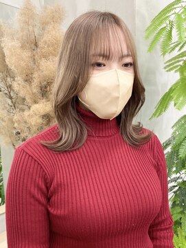 ギークス(GEEKS) 【GEEKS渋谷】ベージュ/韓国風/くびれ/春夏カラー/髪質改善