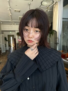 ベル 銀座並木通り店(Belle) 【暖色カラー×顔周りレイヤー】