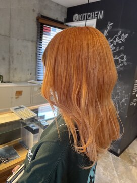 アンドライフ 市原店(AND LIFE) ブリーチカラー/オレンジ／ハイトーン