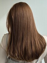 ウル 表参道(HOULe)&nbsp;バイカルテ レイヤー 髪質改善  ベージュ 酸熱トリートメント