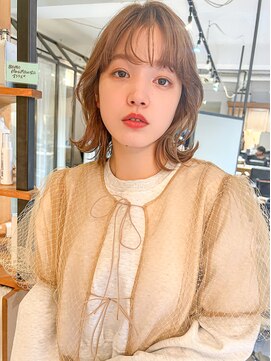 フェリア 緑地公園(FERIA) くびれボブ＊シースルーバング